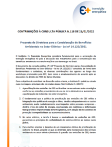 Instituto E+ Consulta Pública 118